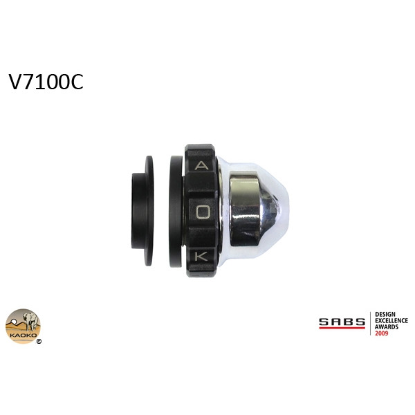 Kaoko Kaoko Throttle Stabilizer for the Moto-Guzzi V7 RACER (2013-2019), V7 SPECIAL (2013), V7 BALLAGIO 940 (2007-2012)